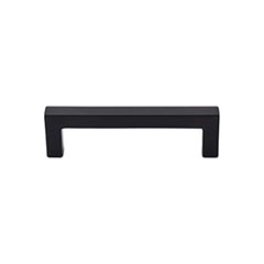 Top Knobs [M1162] Die Cast Zinc Cabinet Pull Handle - Square Bar Pull Series - Standard Size - Black Finish - 3 3/4&quot; C/C - 4 3/16&quot; L
