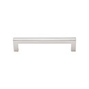 Top Knobs [M1284] Die Cast Zinc Cabinet Pull Handle - Square Bar Pull Series - Oversized - Polished Nickel Finish - 5 1/16" C/C - 5 7/16" L