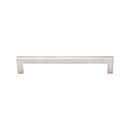 Top Knobs [M1285] Die Cast Zinc Cabinet Pull Handle - Square Bar Pull Series - Oversized - Polished Nickel Finish - 6 5/16" C/C - 6 3/4" L