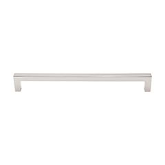 Top Knobs [M1286] Die Cast Zinc Cabinet Pull Handle - Square Bar Pull Series - Oversized - Polished Nickel Finish - 8 13/16&quot; C/C - 9 1/4&quot; L