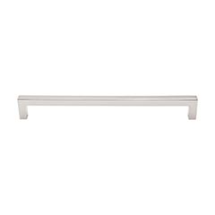 Top Knobs [M1286] Die Cast Zinc Cabinet Pull Handle - Square Bar Pull Series - Oversized - Polished Nickel Finish - 8 13/16" C/C - 9 1/4" L