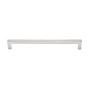 Top Knobs [M1286] Die Cast Zinc Cabinet Pull Handle - Square Bar Pull Series - Oversized - Polished Nickel Finish - 8 13/16" C/C - 9 1/4" L