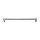 Top Knobs [M1838] Die Cast Zinc Cabinet Pull Handle - Square Bar Pull Series - Oversized - Brushed Satin Nickel Finish - 12" C/C - 12 1/2" L