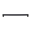 Top Knobs [M1840] Die Cast Zinc Cabinet Pull Handle - Square Bar Pull Series - Oversized - Black Finish - 12" C/C - 12 1/2" L