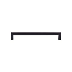 Top Knobs [M2137] Die Cast Zinc Cabinet Pull Handle - Square Bar Pull Series - Oversized - Black Finish - 7 9/16" C/C - 7 15/16" L