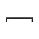 Top Knobs [M2137] Die Cast Zinc Cabinet Pull Handle - Square Bar Pull Series - Oversized - Black Finish - 7 9/16" C/C - 7 15/16" L