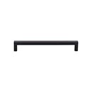 Top Knobs [M2137] Die Cast Zinc Cabinet Pull Handle - Square Bar Pull Series - Oversized - Black Finish - 7 9/16" C/C - 7 15/16" L
