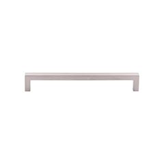 Top Knobs [M2140] Die Cast Zinc Cabinet Pull Handle - Square Bar Pull Series - Oversized - Brushed Satin Nickel Finish - 7 9/16&quot; C/C - 7 15/16&quot; L