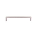 Top Knobs [M2140] Die Cast Zinc Cabinet Pull Handle - Square Bar Pull Series - Oversized - Brushed Satin Nickel Finish - 7 9/16" C/C - 7 15/16" L
