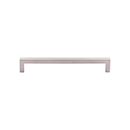 Top Knobs [M2140] Die Cast Zinc Cabinet Pull Handle - Square Bar Pull Series - Oversized - Brushed Satin Nickel Finish - 7 9/16" C/C - 7 15/16" L