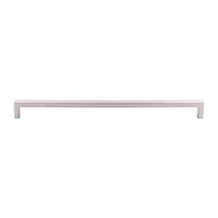 Top Knobs [M2141] Die Cast Zinc Cabinet Pull Handle - Square Bar Pull Series - Oversized - Brushed Satin Nickel Finish - 12 5/8&quot; C/C - 13&quot; L