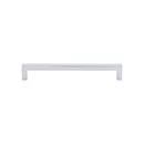 Top Knobs [M2143] Die Cast Zinc Cabinet Pull Handle - Square Bar Pull Series - Oversized - Polished Chrome Finish - 7 9/16" C/C - 7 15/16" L