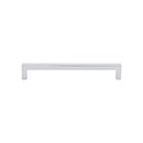 Top Knobs [M2143] Die Cast Zinc Cabinet Pull Handle - Square Bar Pull Series - Oversized - Polished Chrome Finish - 7 9/16&quot; C/C - 7 15/16&quot; L