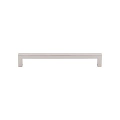 Top Knobs [M2146] Die Cast Zinc Cabinet Pull Handle - Square Bar Pull Series - Oversized - Polished Nickel Finish - 7 9/16" C/C - 7 15/16" L