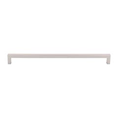 Top Knobs [M2147] Die Cast Zinc Cabinet Pull Handle - Square Bar Pull Series - Oversized - Polished Nickel Finish - 12 5/8&quot; C/C - 13&quot; L