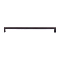 Top Knobs [M2150] Die Cast Zinc Cabinet Pull Handle - Square Bar Pull Series - Oversized - Tuscan Bronze Finish - 12 5/8&quot; C/C - 13&quot; L
