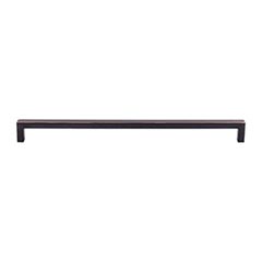 Top Knobs [M2150] Die Cast Zinc Cabinet Pull Handle - Square Bar Pull Series - Oversized - Tuscan Bronze Finish - 12 5/8&quot; C/C - 13&quot; L