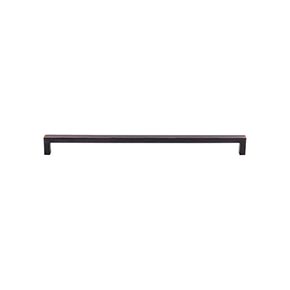 Top Knobs [M2151] Die Cast Zinc Cabinet Pull Handle - Square Bar Pull Series - Oversized - Tuscan Bronze Finish - 17 5/8" C/C - 18" L