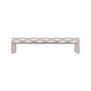 Top Knobs [TK562BSN] Die Cast Zinc Cabinet Pull Handle - Quilted Series - Oversized - Brushed Satin Nickel Finish - 5 1/16&quot; C/C - 5 1/2&quot; L