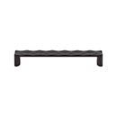 Top Knobs [TK563SAB] Die Cast Zinc Cabinet Pull Handle - Quilted Series - Oversized - Sable Finish - 6 5/16" C/C - 6 3/4" L