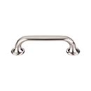 Top Knobs [TK593BSN] Die Cast Zinc Cabinet Pull Handle - Oculus Series - Standard Size - Brushed Satin Nickel Finish - 3 3/4" C/C - 4 3/4" L