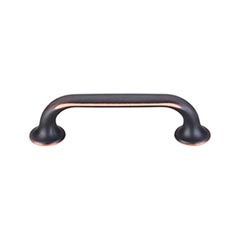 Top Knobs [TK593UM] Die Cast Zinc Cabinet Pull Handle - Oculus Series - Standard Size - Umbrio Finish - 3 3/4&quot; C/C - 4 3/4&quot; L