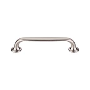 Top Knobs [TK594BSN] Die Cast Zinc Cabinet Pull Handle - Oculus Series - Oversized - Brushed Satin Nickel Finish - 5 1/16" C/C - 6" L