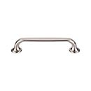 Top Knobs [TK594BSN] Die Cast Zinc Cabinet Pull Handle - Oculus Series - Oversized - Brushed Satin Nickel Finish - 5 1/16&quot; C/C - 6&quot; L