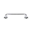 Top Knobs [TK594PC] Die Cast Zinc Cabinet Pull Handle - Oculus Series - Oversized - Polished Chrome Finish - 5 1/16&quot; C/C - 6&quot; L