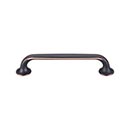 Top Knobs [TK594UM] Die Cast Zinc Cabinet Pull Handle - Oculus Series - Oversized - Umbrio Finish - 5 1/16&quot; C/C - 6&quot; L