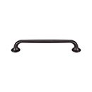 Top Knobs [TK595SAB] Die Cast Zinc Cabinet Pull Handle - Oculus Series - Oversized - Sable Finish - 6 5/16" C/C - 7 1/4" L