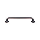 Top Knobs [TK595UM] Die Cast Zinc Cabinet Pull Handle - Oculus Series - Oversized - Umbrio Finish - 6 5/16" C/C - 7 1/4" L