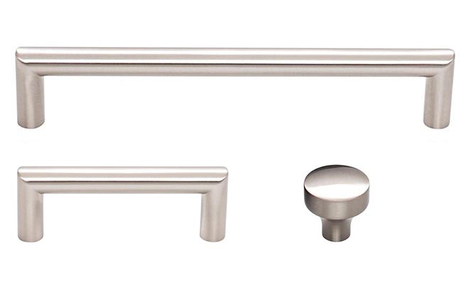 Brushed Satin Nickel Finish Kinney Series Decorative Hardware