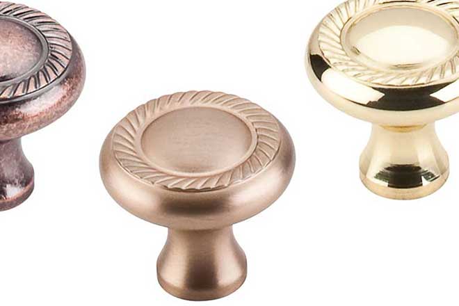 Swirl Cut Knob Series