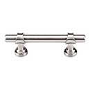 Brushed Satin Nickel Finish - Bit Pull Series Decorative Hardware Suite