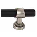 Flat Black & Pewter Antique Split Finish - Bit Pull Series Decorative Hardware Suite