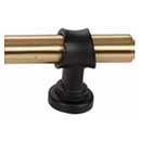 Honey Bronze & Flat Black Split Finish - Bit Pull Series Decorative Hardware Suite