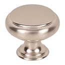 Brushed Satin Nickel Finish - Bayridge Series Decorative Hardware Suite - Pemberton Collection - Top Knobs Cabinet & Drawer Hardware