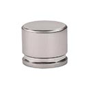 Brushed Satin Nickel Finish - Oval Series Decorative Hardware Suite - Top Knobs Decorative Hardware