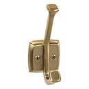 Top Knobs [TK1060HB] Die Cast Zinc Wall Hook - Juliet Series - Honey Bronze Finish - 4 3/4&quot; L