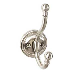 Top Knobs [TK1063BSN] Die Cast Zinc Wall Hook - Kara Series - Brushed Satin Nickel Finish - 4 1/2" L