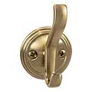 Top Knobs [TK1061HB] Die Cast Zinc Wall Hook - Reeded Series - Honey Bronze Finish - 3 1/8" L