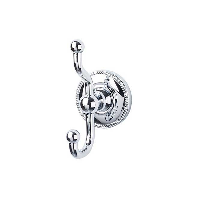 Top Knobs [ED2PCA] Die Cast Zinc Robe Hook Edwardian Beaded Series