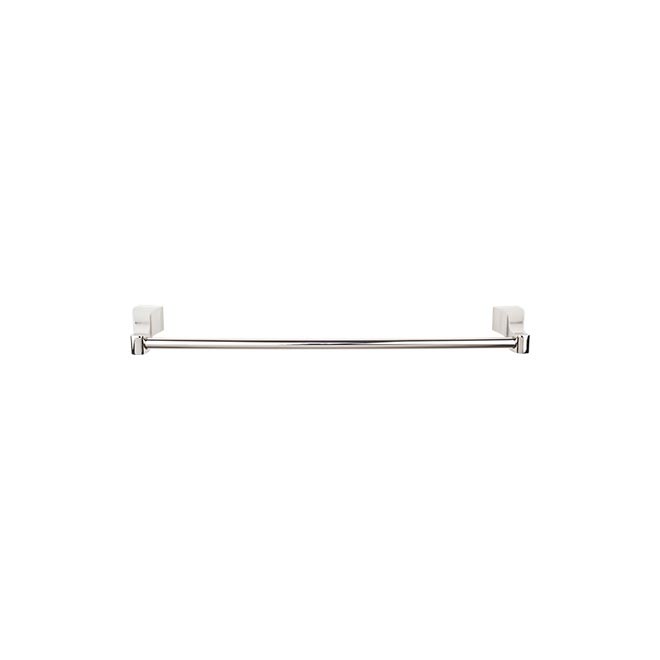Top Knobs [AQ10PN] Die Cast Zinc Single Towel Bar Aqua Series