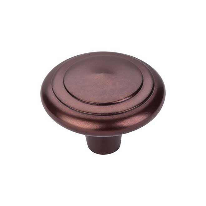 Top Knobs [M1498] Solid Bronze Knob Peak Series Mahogany