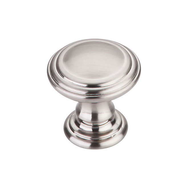 Top Knobs [TK320BSN] Die Cast Zinc Knob Reeded Series