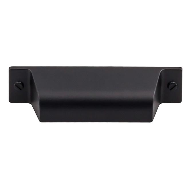 Top Knobs [TK772BLK] Cabinet Cup/Bin Pull