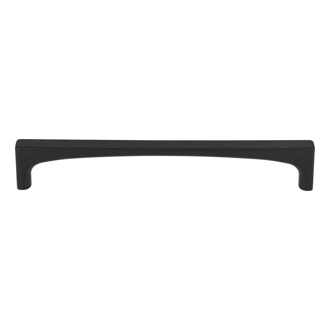 Top Knobs [TK1014BLK] Die Cast Zinc Pull Handle Riverside Series Oversized Flat