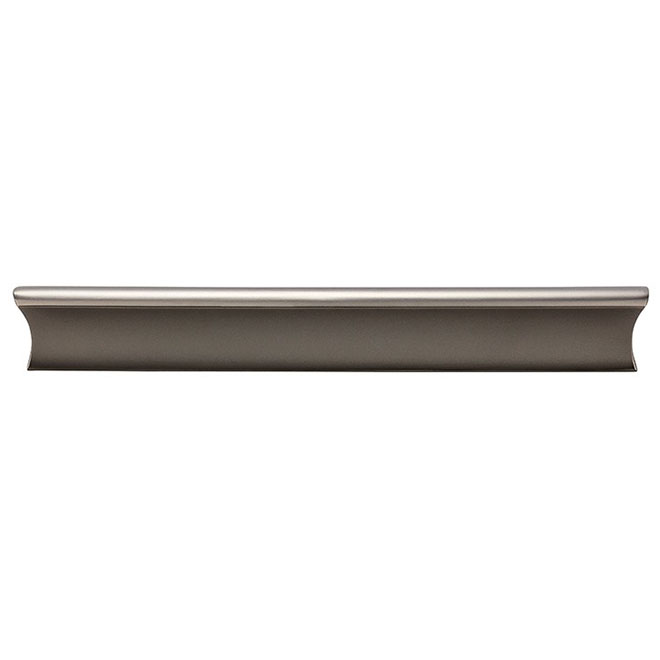 Top Knobs [TK555AG] Die Cast Zinc Pull Handle Glacier Series Oversized Ash Gray