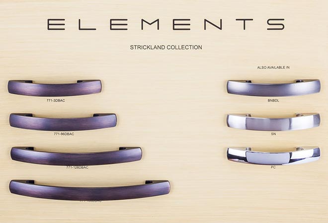 Elements Strickland Series Decorative Hardware